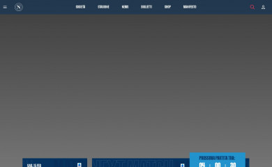 sscnapoli.it screenshot