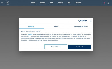 sscnapoli.it screenshot
