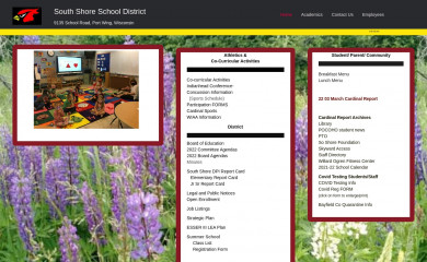 sshore.org screenshot