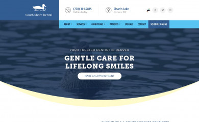 sshoredental.com screenshot