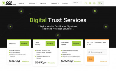 ssl.com screenshot