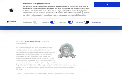 t-cendent.nl screenshot