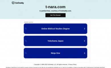 t-nara.com screenshot