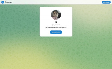 https://t.me/ali_iranpour1 screenshot
