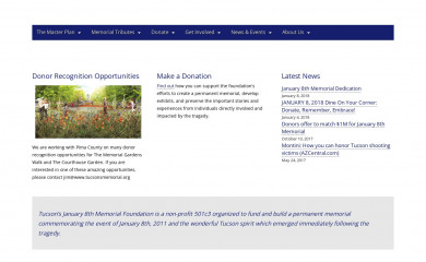 tucsonsmemorial.org screenshot