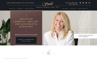 tucsonsmile.com screenshot