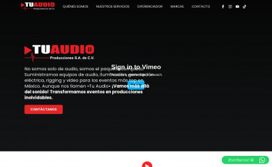 tuaudio.com screenshot