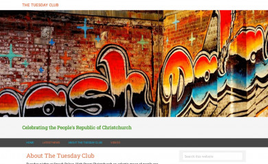 tuesdayclub.nz screenshot