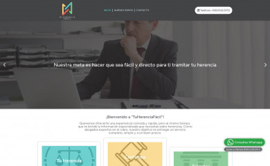 tuherenciafacil.cl screenshot