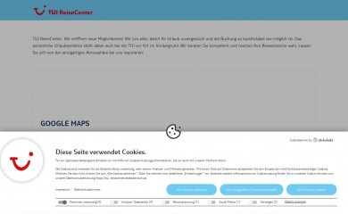 tui-reisecenter.de screenshot