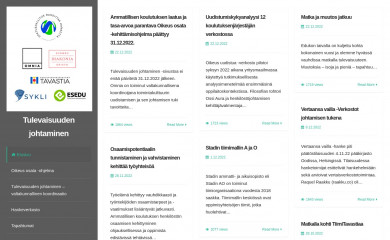 tulevaisuudenjohtaminen.fi screenshot