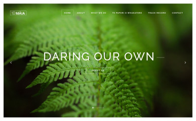 tumaia.co.nz screenshot