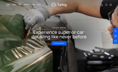 https://tuning.themerex.net/ screenshot