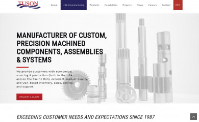 tuson.com screenshot