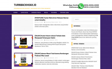 turnbackhoax.id screenshot