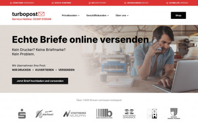 turbo-post.de screenshot