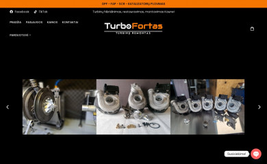 turbofortas.lt screenshot