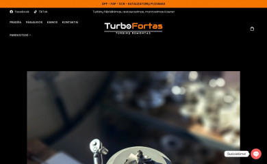 turbofortas.lt screenshot