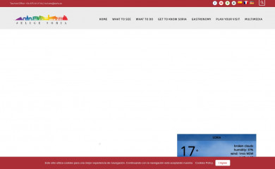 turismosoria.es screenshot
