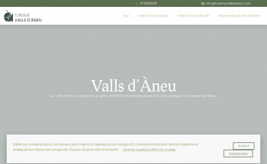 turismevallsdaneu.com screenshot