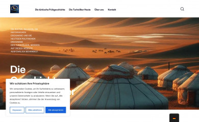 turkvoelker.de screenshot
