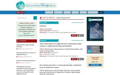http://turkishfamilyphysician.com screenshot