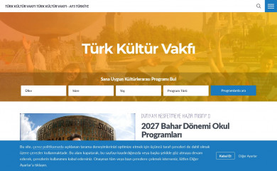 turkkulturvakfi.org.tr screenshot