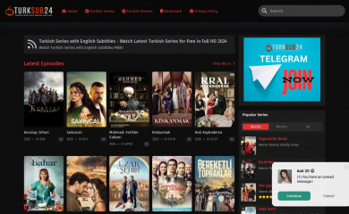 turksub24.com screenshot