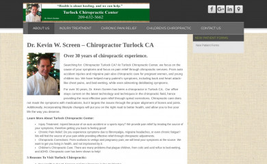 turlockchiropracticcenter.com screenshot