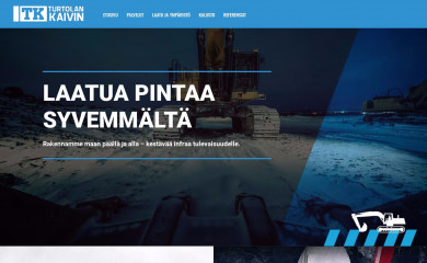 turtolankaivin.fi screenshot