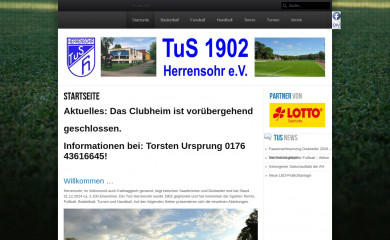 tus-herrensohr.de screenshot