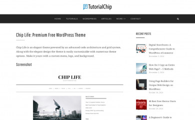 http://www.tutorialchip.com/chip-life/ screenshot