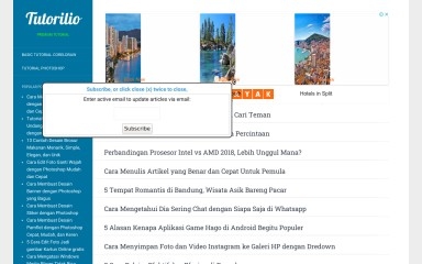tutorilio.com screenshot
