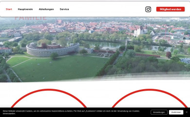 tv1861-ingolstadt.de screenshot