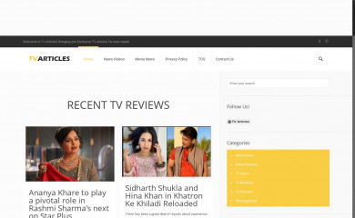 tvarticles.org screenshot