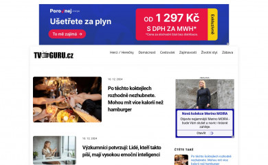 tvguru.cz screenshot