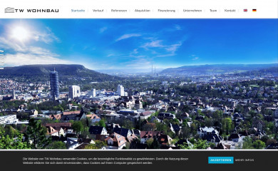 tw-wohnbau.de screenshot