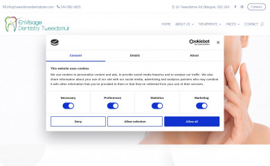 tweedsmuirdentalcare.com screenshot