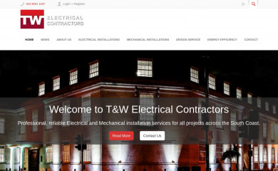 twelectrical.co.uk screenshot
