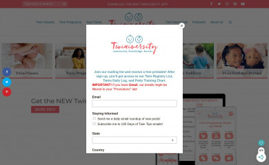 twiniversity.com screenshot
