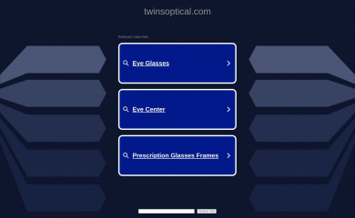twinsoptical.com screenshot