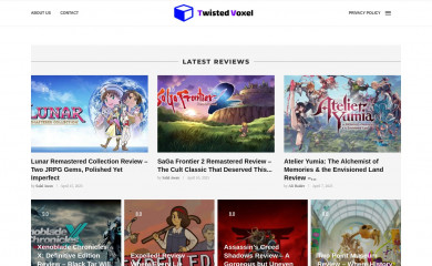 twistedvoxel.com screenshot