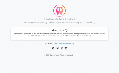 twitbit.in screenshot