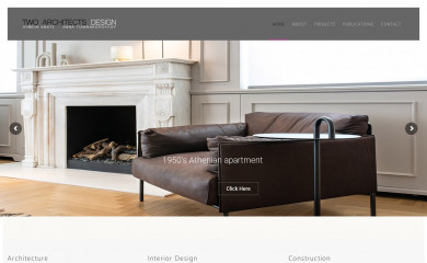 twoarchitectsdesign.gr screenshot