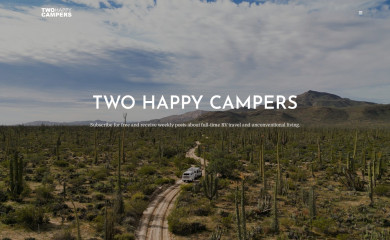twohappycampers.com screenshot