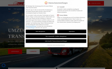 tws-umzuege.de screenshot