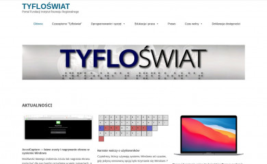 tyfloswiat.pl screenshot