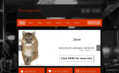 tyroneanthony.com screenshot