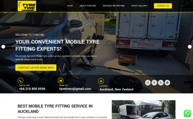tyretire.co.nz screenshot