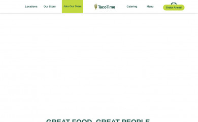 tacotimenw.com screenshot